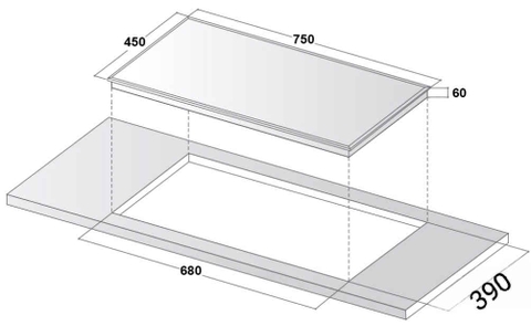 Bếp  1 Từ 1 Hồng ngoại CZ ML877R