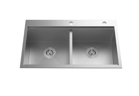 Chậu rửa bát 2 hố Nobinox Liken NL785