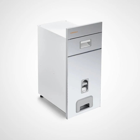 Thùng gạo mặt gương nút nhấn Eurogold B25 (GB250S)