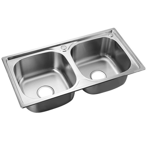 Chậu rửa bát 2 hố 7843 Inox 304