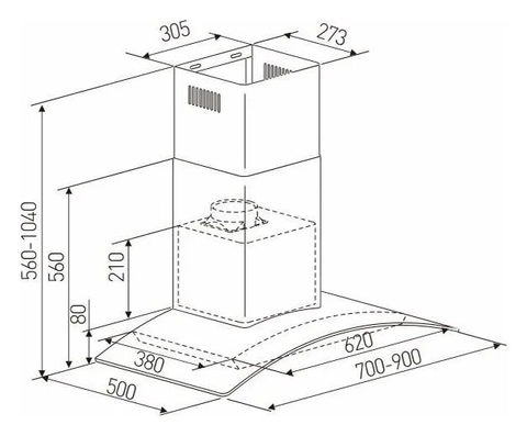Máy hút mùi Arber AB700L