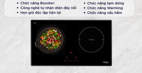 Bếp Từ Kocher DI-801GE IPLUS - Nhập khẩu Đức, kính Schott Ceran, EGO