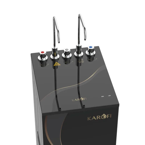 Máy lọc nước nóng lạnh Karofi KAD-D66S Pro – 11 lõi Smax, Hydro-ion kiềm, RO 100 GPD Mỹ
