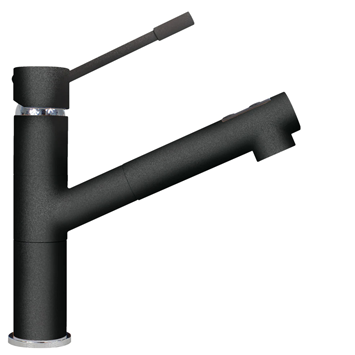 Vòi rửa bát đá Granite cao cấp dây rút FS 01C