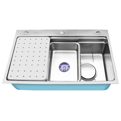 Chậu Rửa Bát 7848 + phụ kiện - Inox 304