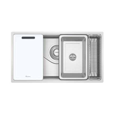 Chậu Rửa Bát Chống Xước Konox TARI 8748SR