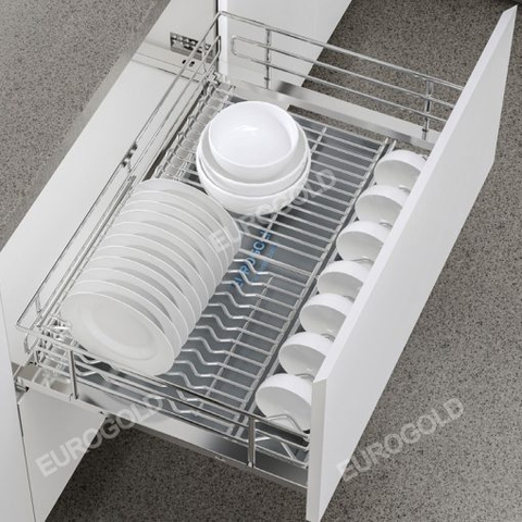 Giá xoong nồi bát đĩa Eurogold EPV6090F (EPO7390VX) - Inox 304 Nan Oval