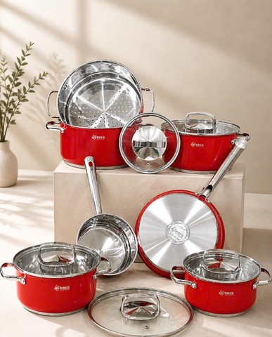 Bộ nồi inox GARNET Arber inox 304