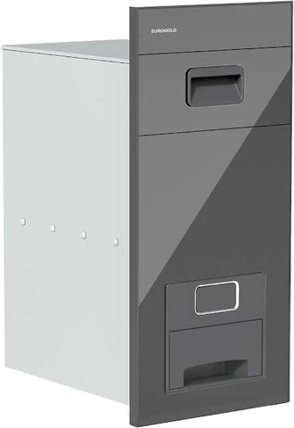 Thùng gạo mặt gương nút nhấn Eurogold CB300G (GC300G)
