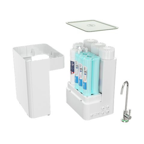 Máy Lọc Nước Để Gầm Karofi KAQ-U98 – 10 Lõi Smax, AIoTec Thông Minh, RO Purifim Mỹ