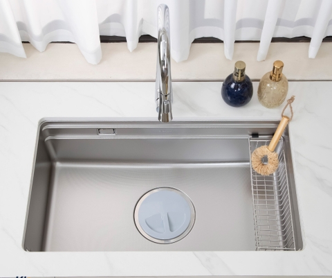 Chậu rửa bát Kluger KG7644FS Basic – Linen cao cấp, bền đẹp
