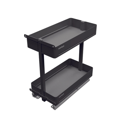 Rổ gia vị Hafele Utensio Plus H2 545.14.324 | Màu Than Chì (Tủ 400mm)