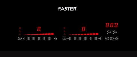 Bếp từ đôi Faster FS 836G