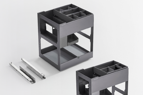 Giá Gia Vị Grand X Titanium XS.35T1 – Hợp Kim Nhôm Alloy Cao Cấp