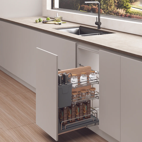 Phụ kiện rổ đa năng Hafele OMERO MULTI 547.11.003 | Inox 304 Nan Ovan (300mm)