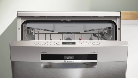 Máy rửa bát Bosch Serie 6 SMS6ECI11E - Sấy tự động mở cửa