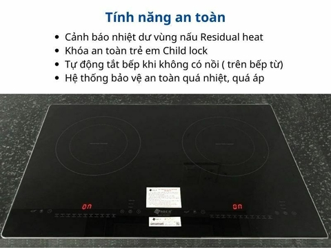 Bếp từ đôi Arber ABEI602 chính hãng