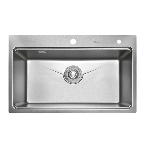 Chậu rửa bát Kluger KW8181FS – S81 Linen POSCO 304 dày 1.2mm