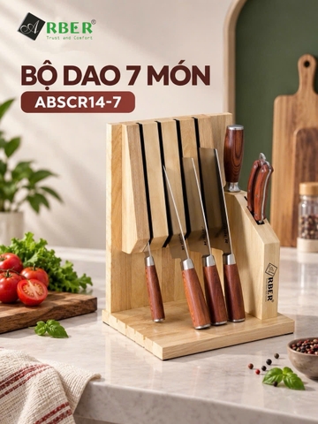 Bộ dao Arber ABSCR14-7 gồm 7 món chính hãng