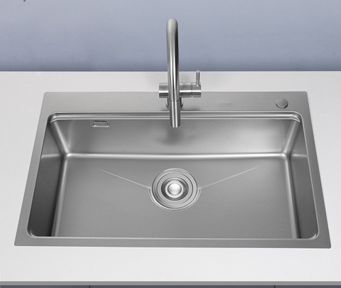 Chậu rửa bát Kluger KW8181FS – S81 Linen POSCO 304 dày 1.2mm