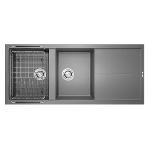 Chậu rửa bát đá Konox Livello Smart 1160 Black