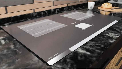 Bếp từ đôi màn hình Smart LCD phủ Sapphire CZ 9928P