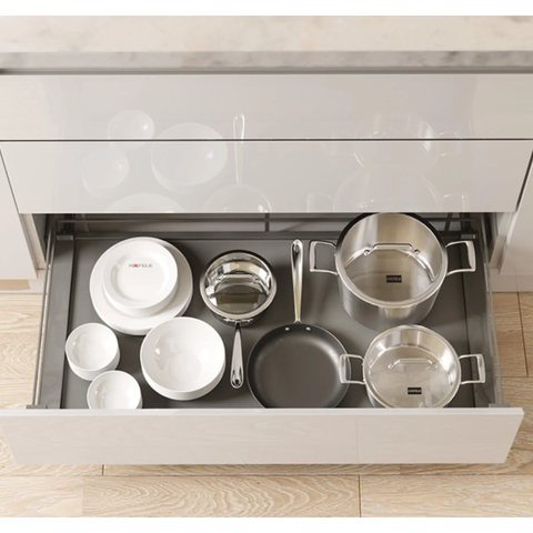 Rổ bát đĩa Hafele KASON FLEX 549.08.888 - Kích thước 900mm