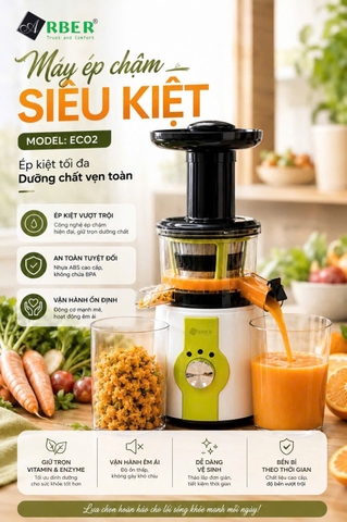Máy Ép Chậm Arber EC02 150W