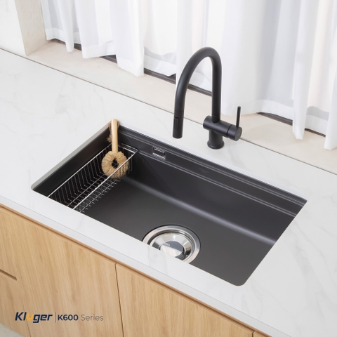 Chậu rửa bát Kluger KG7644FB Basic – Chống xước LINEN