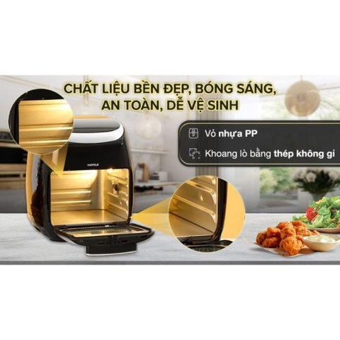 Nồi chiên không dầu Hafele 11L HS-AF1102B 535.43.715 – Công suất 2000W