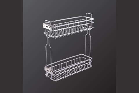 Kệ GrandX đựng gia vị nan dẹt XS.15S1 inox 304