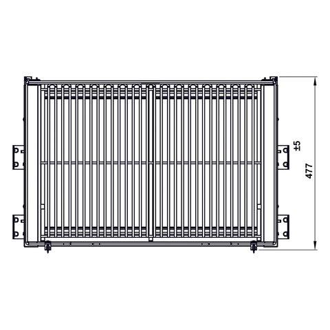 Rổ xoong nồi Hafele KASON 549.04.056 | Inox 304 Nan Ovan (800mm)