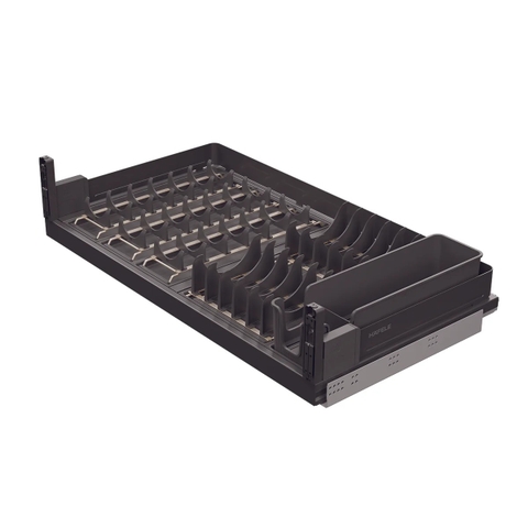 Rổ bát đĩa kéo trên Hafele Utensio Plus H2 545.14.311 | Màu Than Chì (900mm)