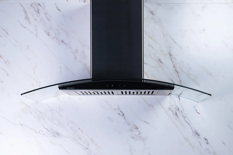 Hút mùi kính cong GrandX GX H70C55 – Cực êm ái hút khỏe 980m³/h