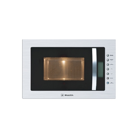 Lò vi sóng âm tủ Malloca MW927I - 27L - Vi sóng kết hợp nướng