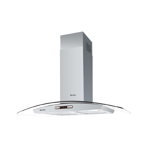 Máy hút mùi kính vát Malloca MC 9077LCD - Công suất ưu việt