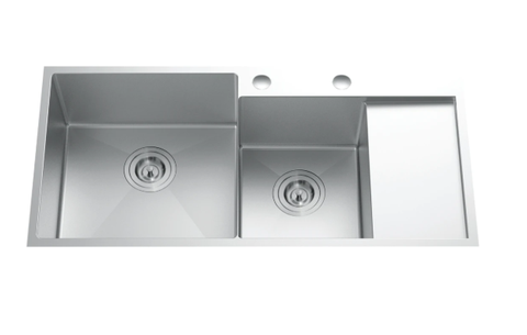 Chậu rửa bát 2 hố Nobinox Liken NL746