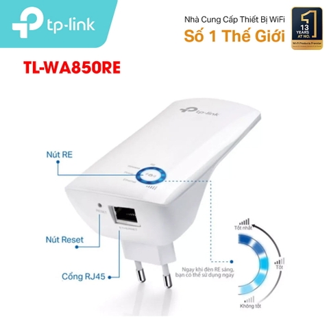 Bộ mở rộng sóng WiFi 300Mbps TP-LINK TL-WA850RE