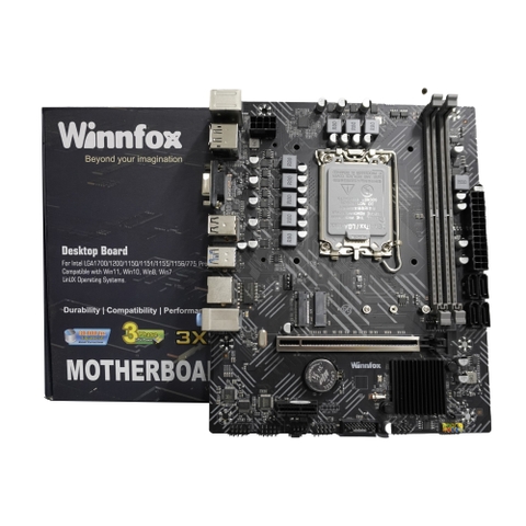 Mainboard H61 Winnfox (DDR3, M-ATX, LGA1155)