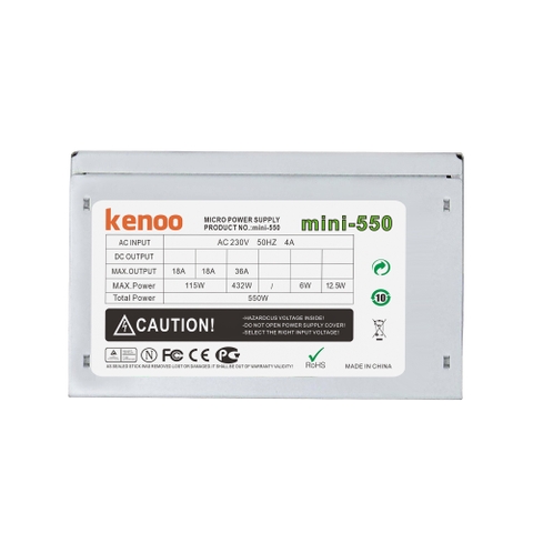 Nguồn máy tính KENOO Mini-550
