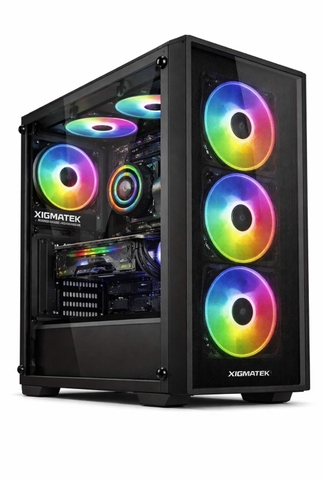 PC Gaming 01 ( Main A520M-A Pro/ CPU AMD Ryzen 5 5500/ Ram DDR4 16GB 3200/ SSD 512GB/ Nguồn 650W / Case XIGMATEK Gaming X 3F/ Bộ bàn phím chuột)