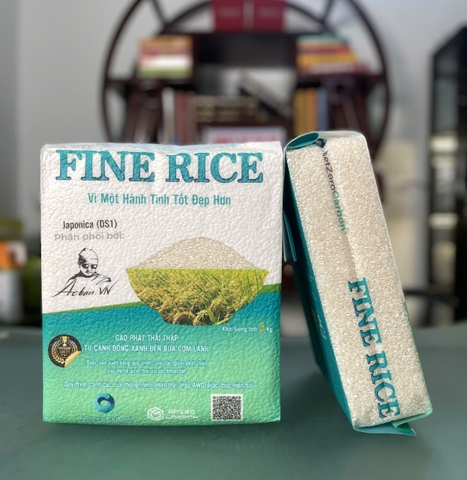 Bọc 5kg Gạo NetZero Carbon FINE RICE