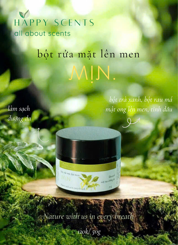 Bột rửa mặt lên men Mịn