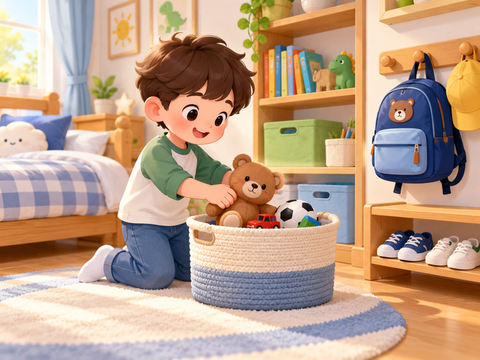 Dạy bé giữ gìn đồ dùng cá nhân từ những thói quen nhỏ
