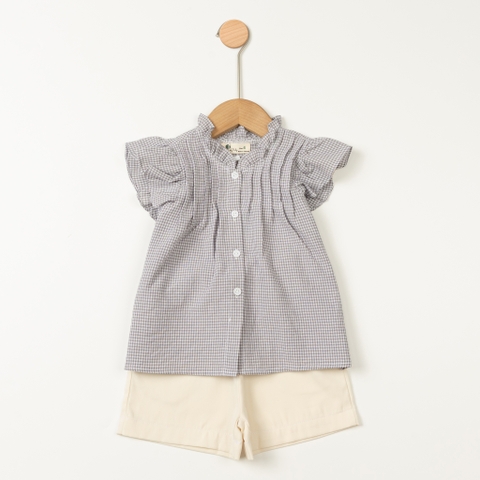 Bộ cotton trẻ em - bé gái G001 4/12 VT48