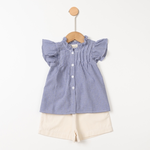 Bộ cotton trẻ em - bé gái G001 4/12 VT48