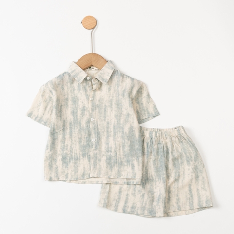 Bộ cotton trẻ em - bé trai B001 2/10 PH1136