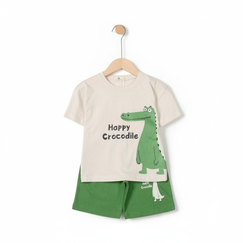 Bộ cotton trẻ em - bé trai B006 2/10 TS18