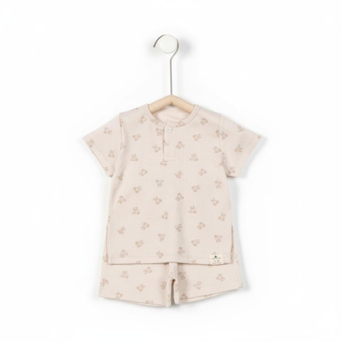 Bộ cotton trẻ em - bé trai B004 6m/36m TS20