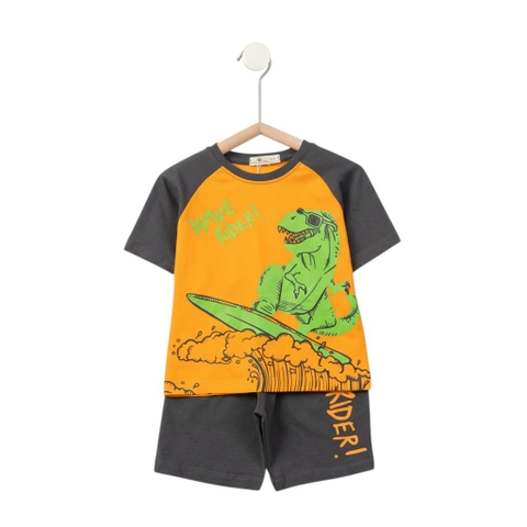 Bộ cotton trẻ em - bé trai B003 2/10 TS12